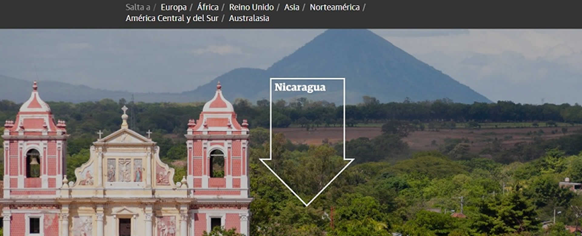The Guardian incluye a Nicaragua entre sus recomendaciones de destinos turísticos