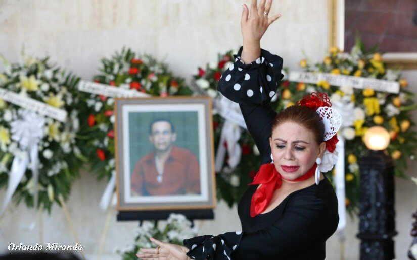 El Instituto Nicaragüense de Cultura rindió homenaje póstumo al maestro de danza Heriberto Mercado