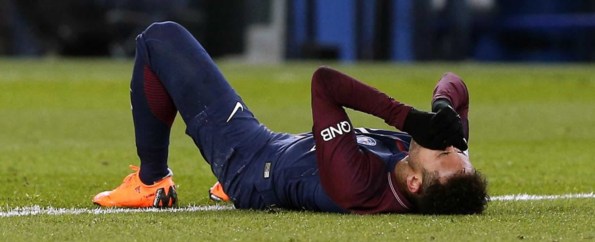 La lesión de Neymar a días del partido entre el PSG y el Real Madrid