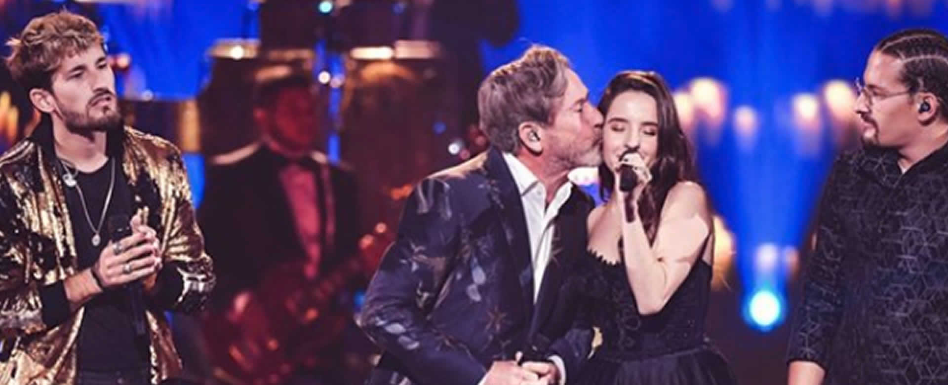 Ricardo Montaner comparte escenario junto a sus hijos