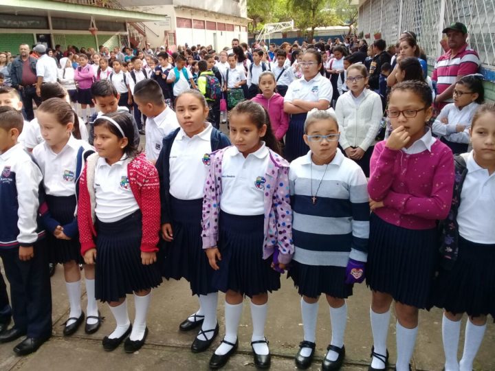 Colegios de Jinotega les dan la bienvenida a sus estudiantes