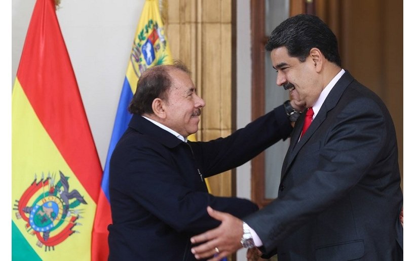 Presidente Nicolás Maduro recibe al Comandante Daniel en el Palacio de Miraflores