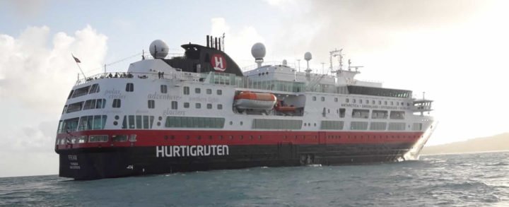 Crucero noruego procedente de Panamá llega a Corn Island