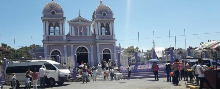 Miles de peregrinos se congregan en el Santuario Jesús del Rescate, en Popoyuapa Rivas