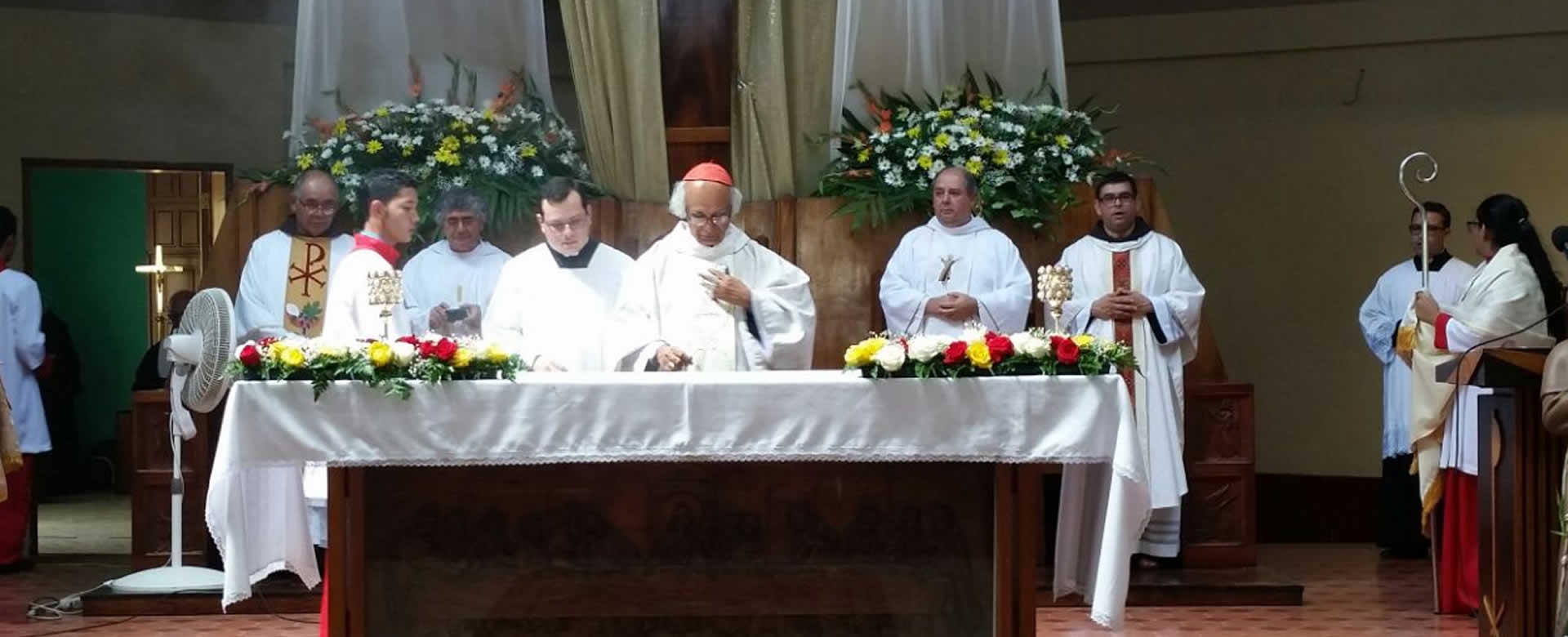 Cardenal Leopoldo Brenes nombra Sacerdote Franciscano a Fray Raul Urbina Rojas