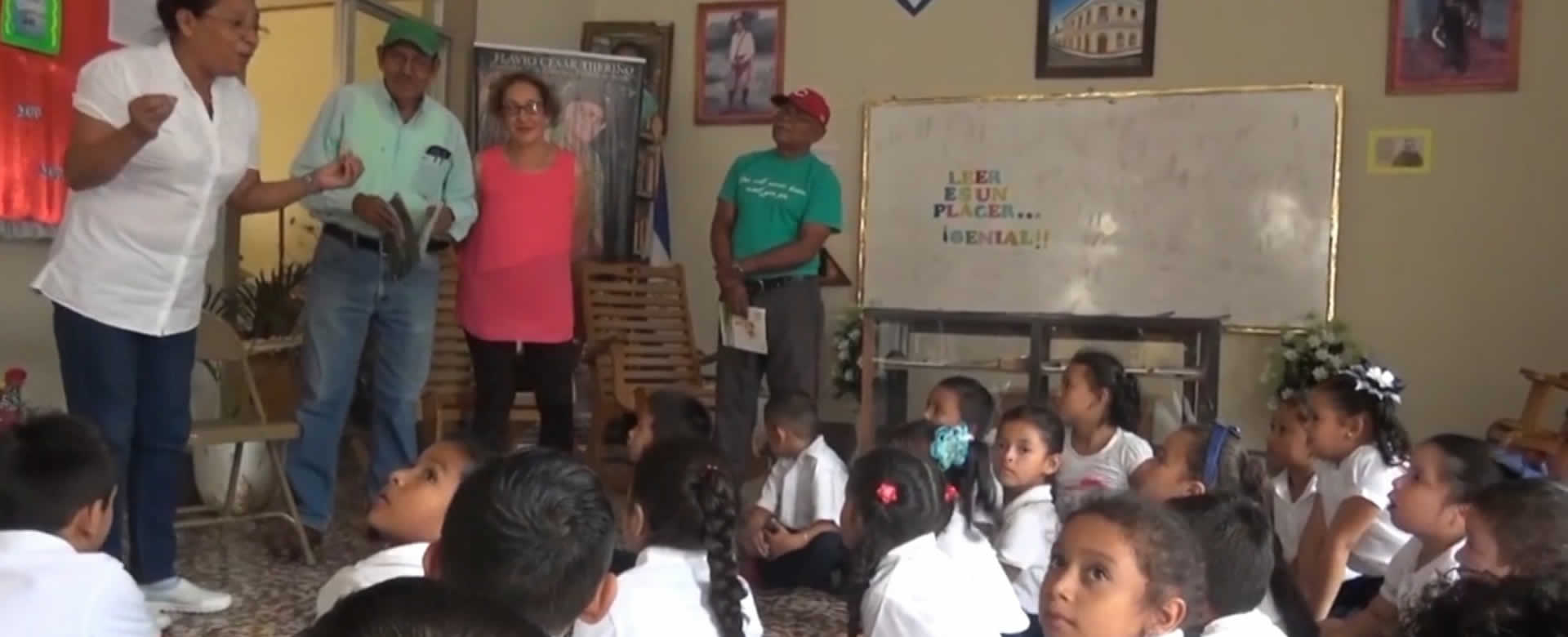 Ministerio de Educación promueve lectura en niños de primaria en Boaco