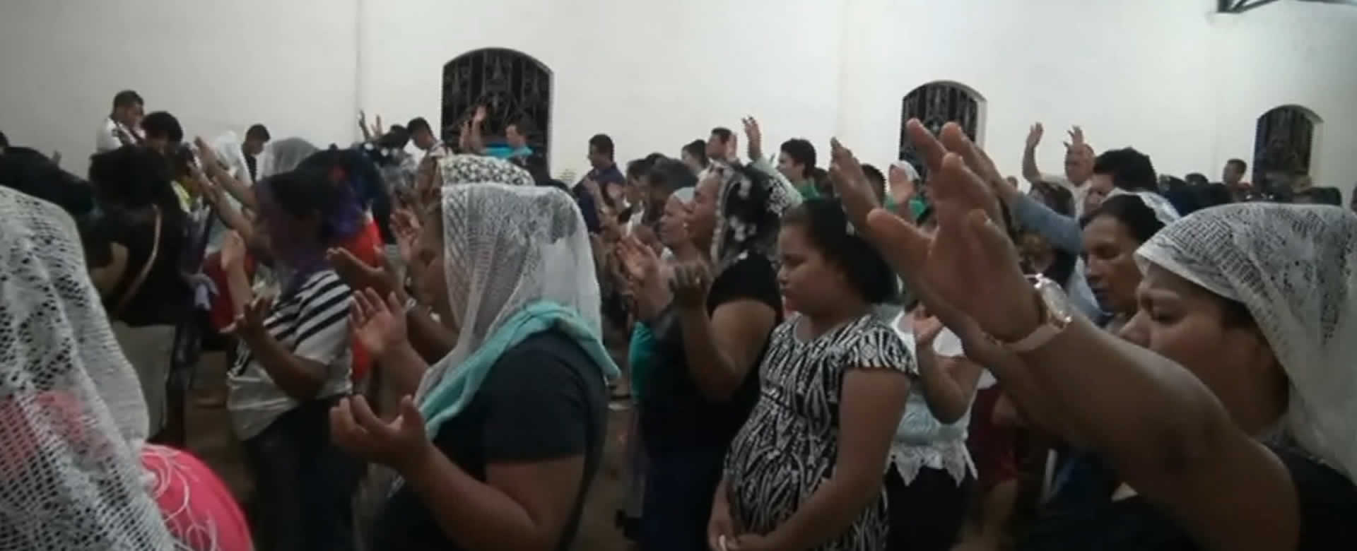 Evangélicos de San Rafael del Sur se unen en oración por la paz en el país