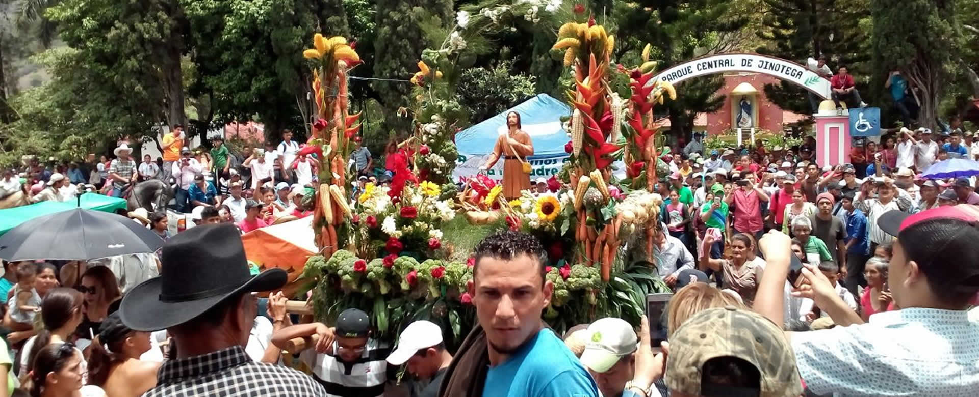Feligresía católica de Jinotega celebran a San Isidro Labrador