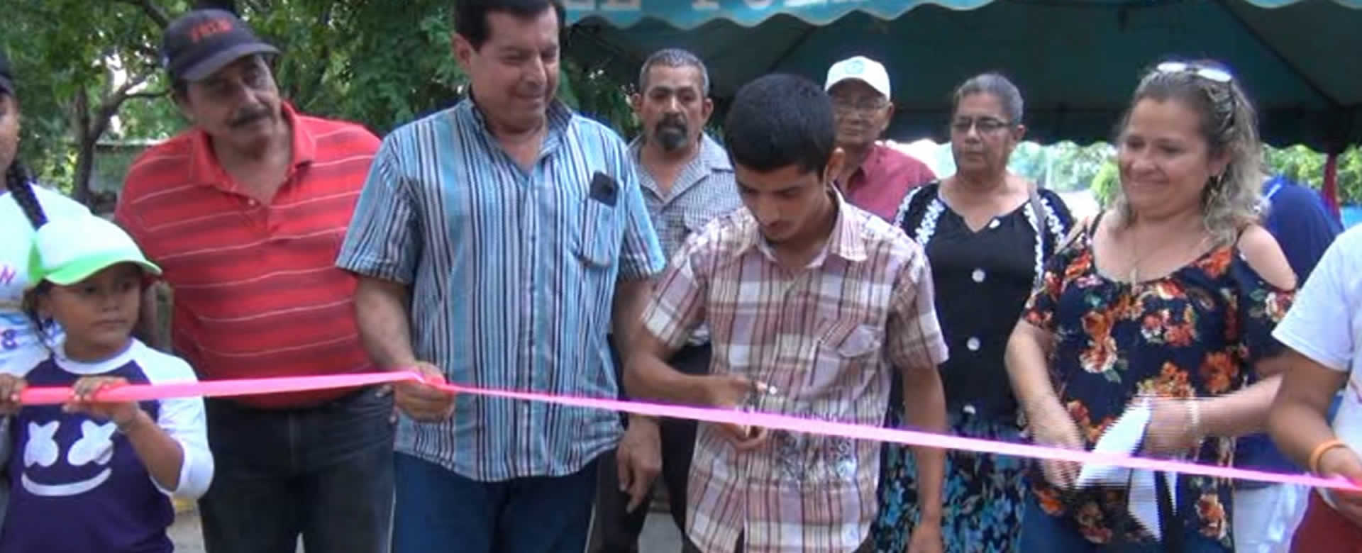 Inauguran proyecto de adoquinado en el Municipio de San Rafael del Sur