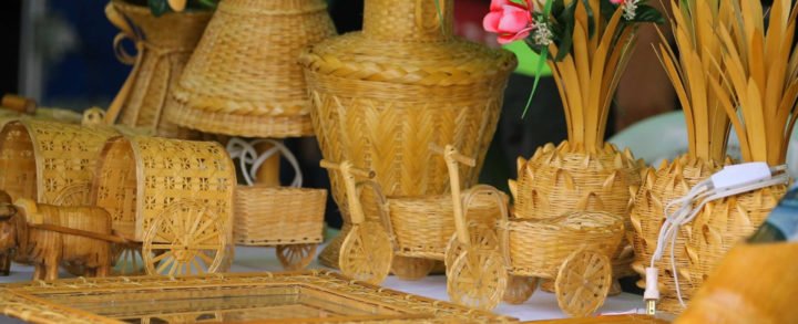 Managua albergará a artesanos de bambú en el Parque de Ferias