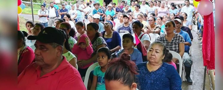 Río San Juan realiza pacto con Dios por la paz de Nicaragua