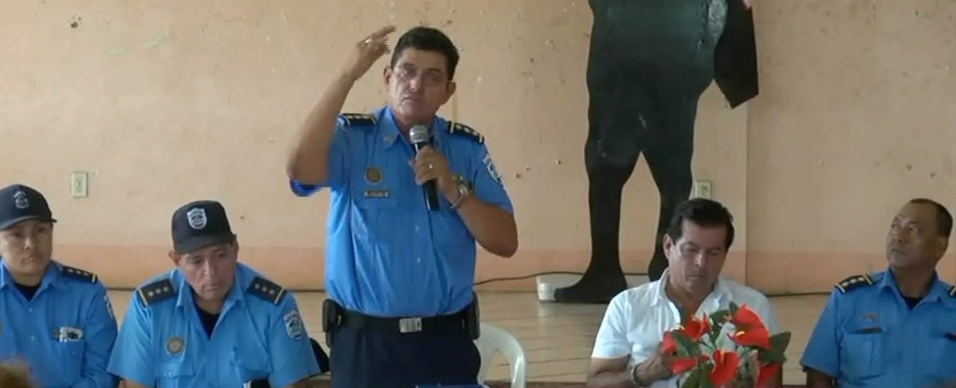 Policía Nacional realiza asamblea de seguridad ciudadana en Condega