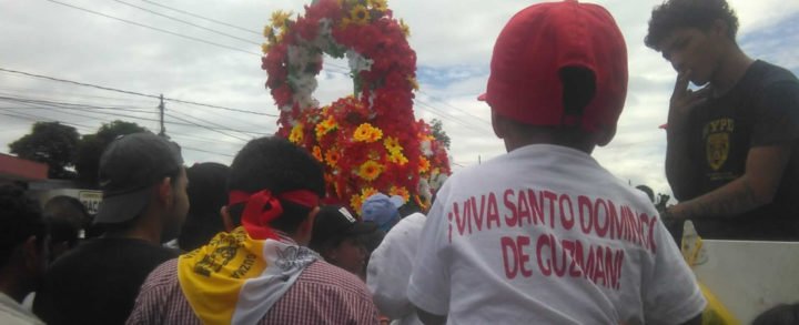 Santo Domingo de Guzman recorre barrios orientales de Managua