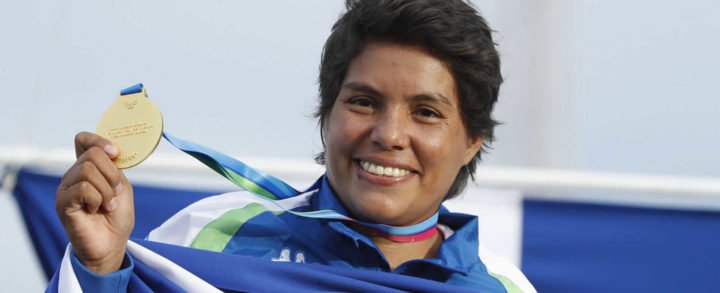 Dalila Rugama bota récord Nacional