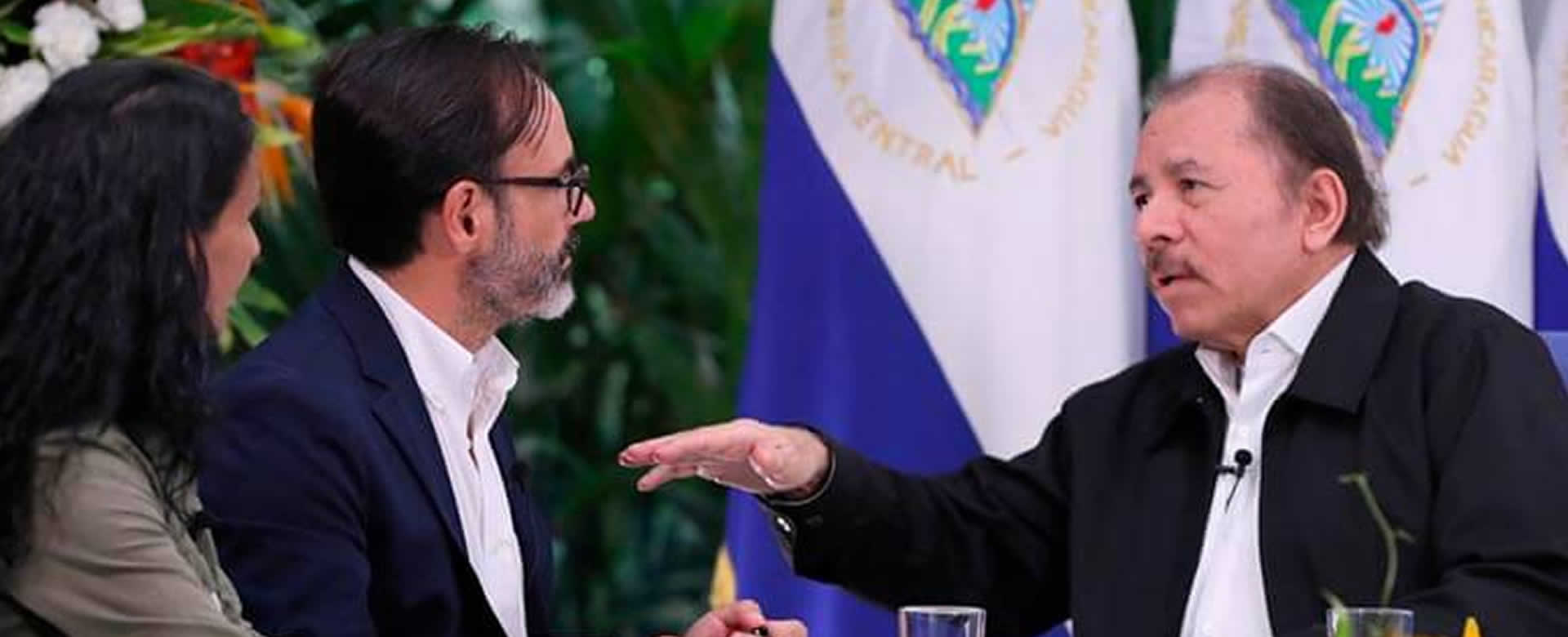Comandante Daniel a EFE: Política intervencionista de Estados Unidos contra Nicaragua es la misma