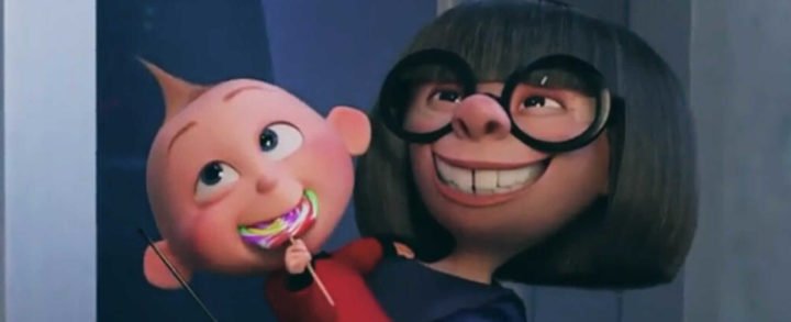 Pixar podría lanzar un corto sobre la noche de Edna Moda y Jack Jack en “Los Increíbles 2”