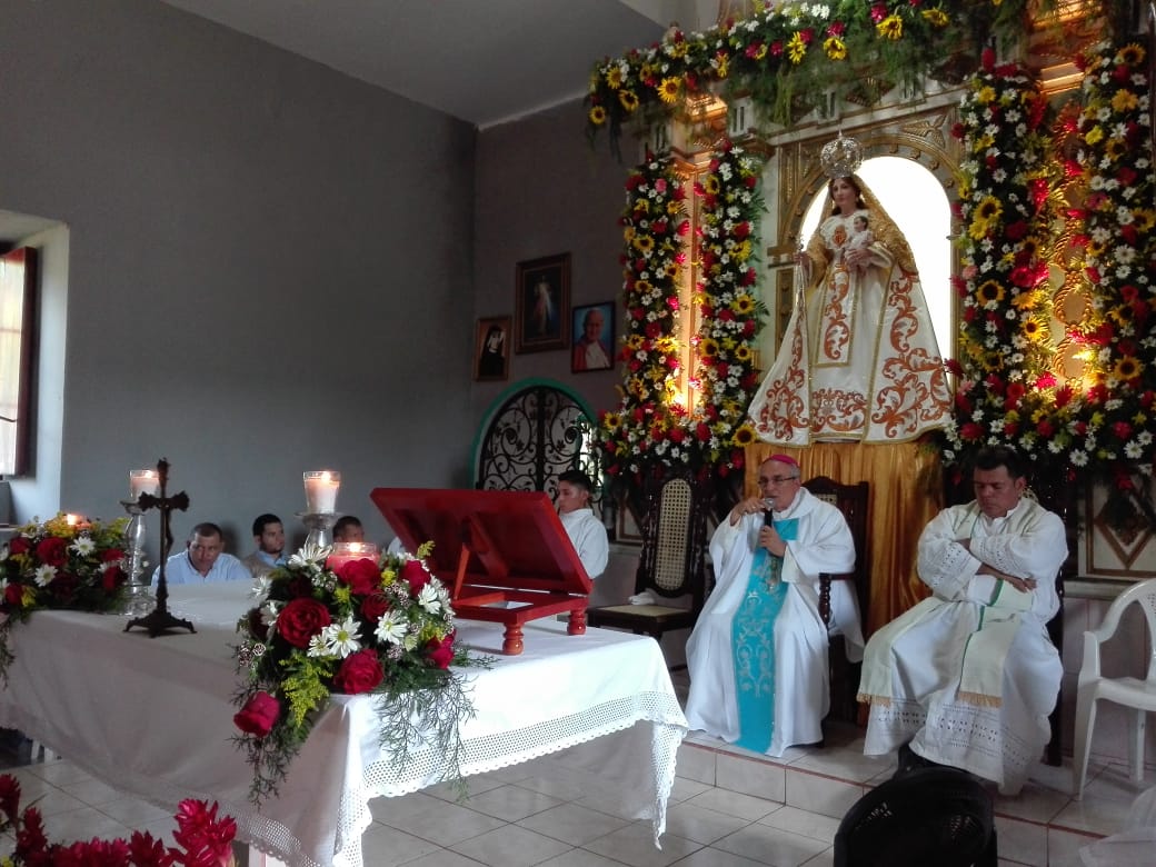 La Feligresía del Jicaral celebra a la Virgen de la Merced