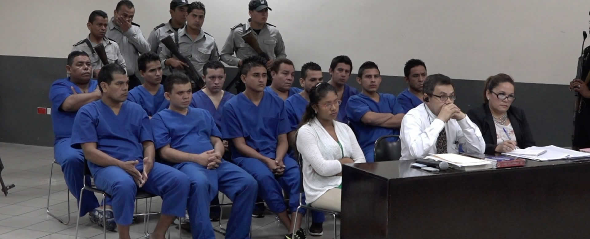 Dan fecha para el fallo contra los acusados de terrorismo en Tipitapa