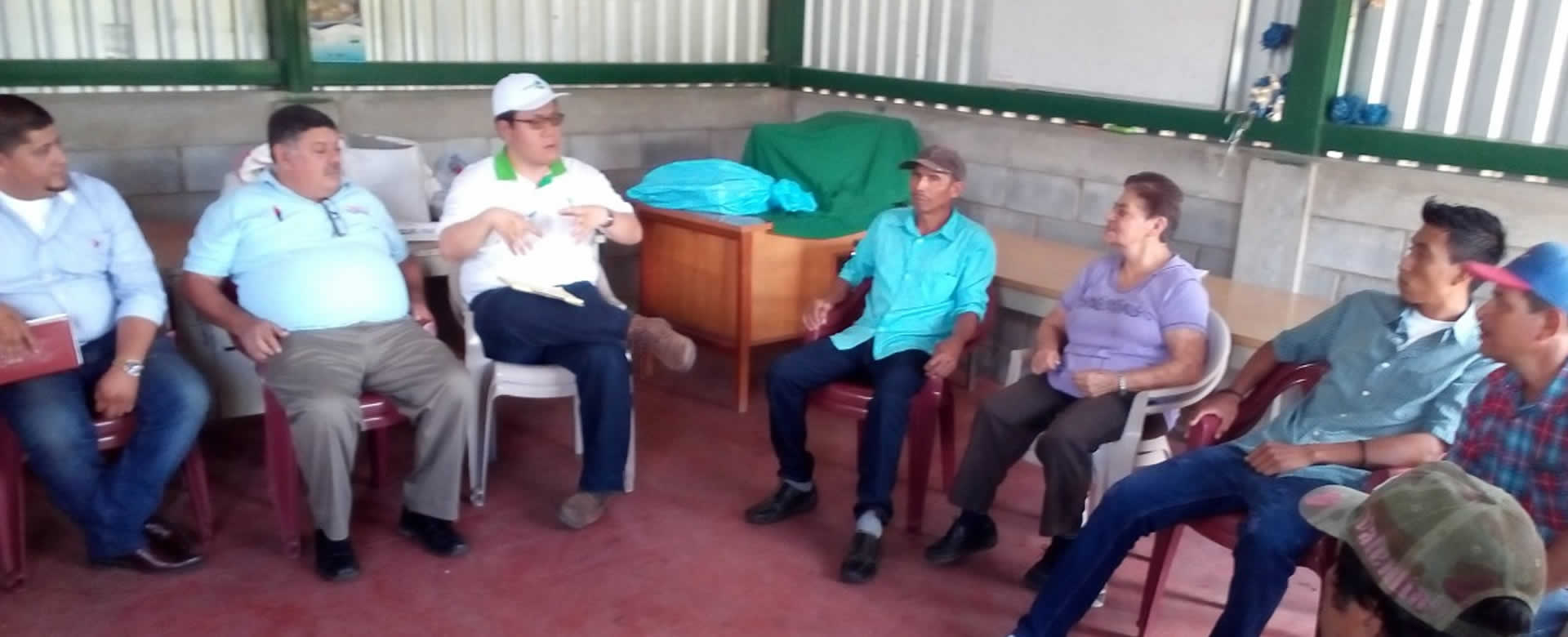 Cooperación Taiwán se reúne con cooperativa de hortalizas de San Sebastián Yalí, Jinotega