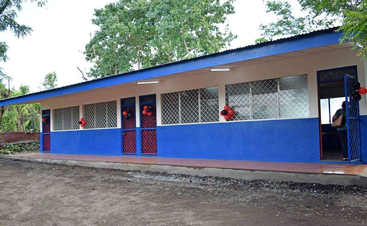 MINED inaugura nuevas aulas de clase en el Instituto de Belén, Chinandega