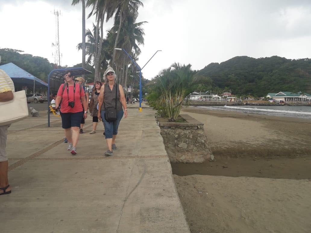 Turistas del crucero Island Princess inician su recorrido por Rivas