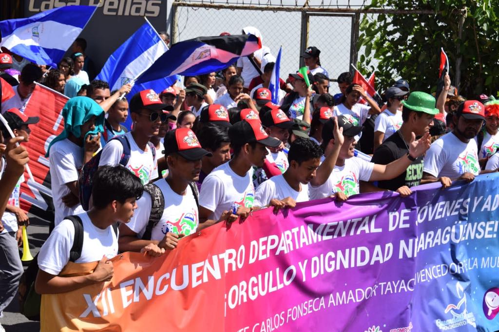 Juventud Sandinista realiza encuentro Departamental de Jóvenes y Adolescentes