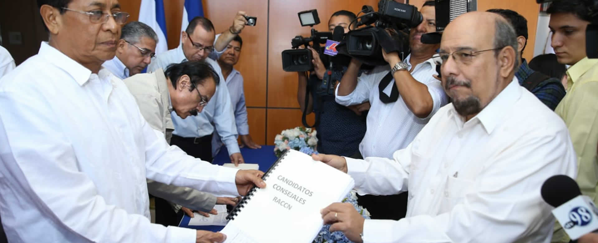 FSLN inscribe lista de candidatos a consejales para las elecciones