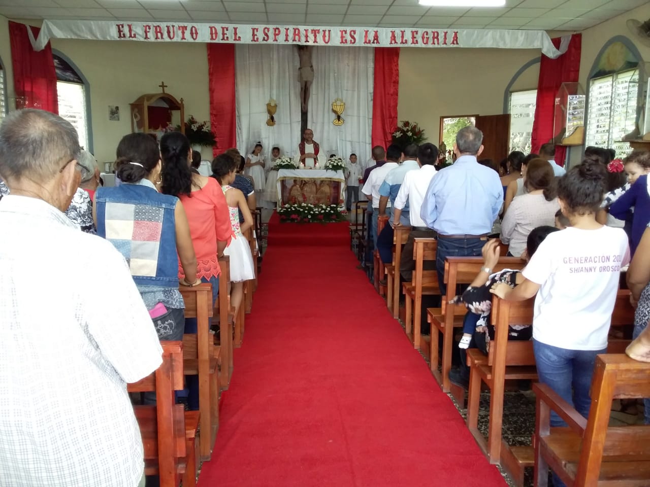Tradicional procesión en honor al Divino Niño inicia en capilla Cristo Rey de Juigalpa