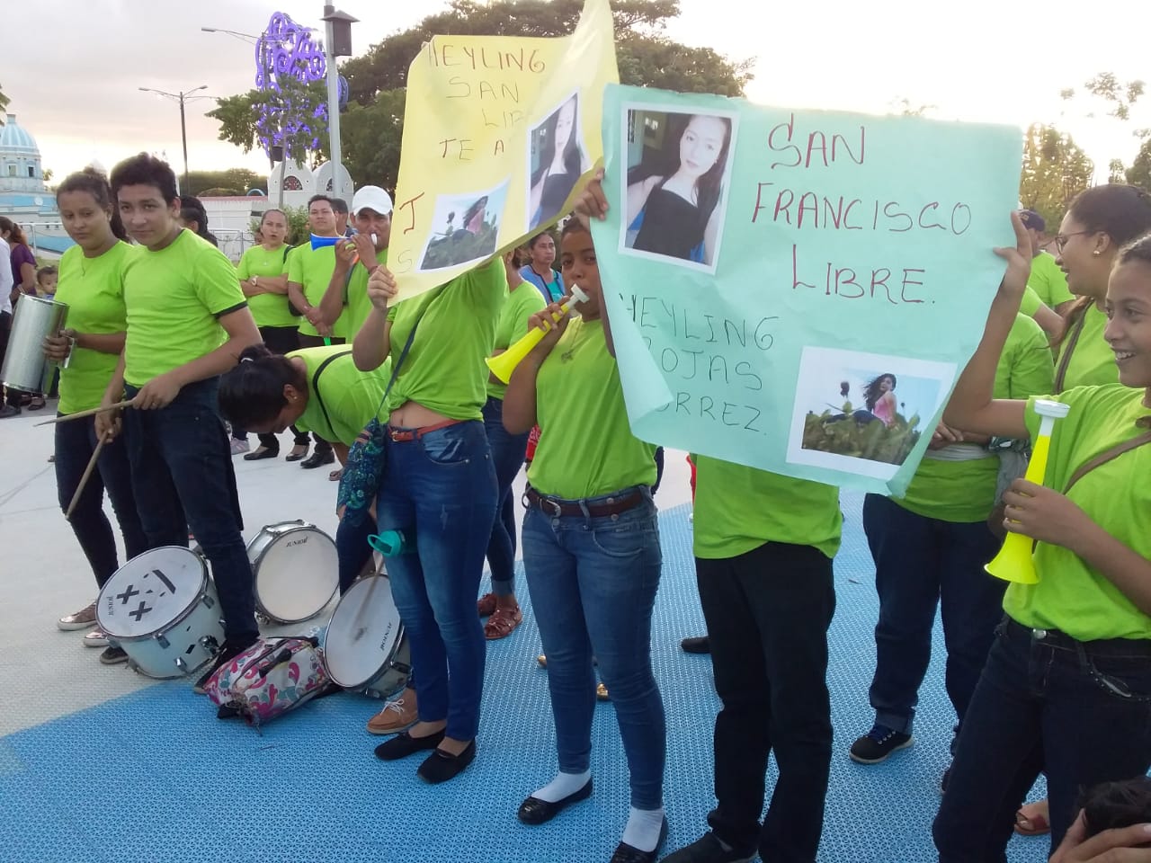 Managua elige a su reina "Nicaragua Siempre Linda" en Plaza de Colores