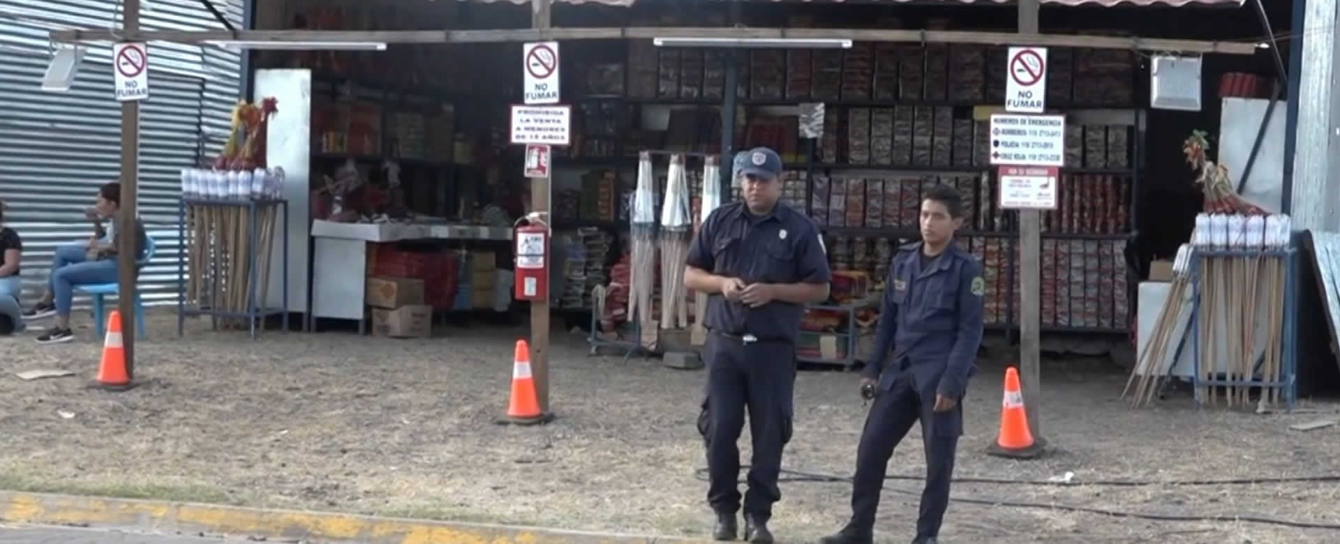 Dirección General de Bomberos continúa inspeccionando puestos de pólvora en Estelí