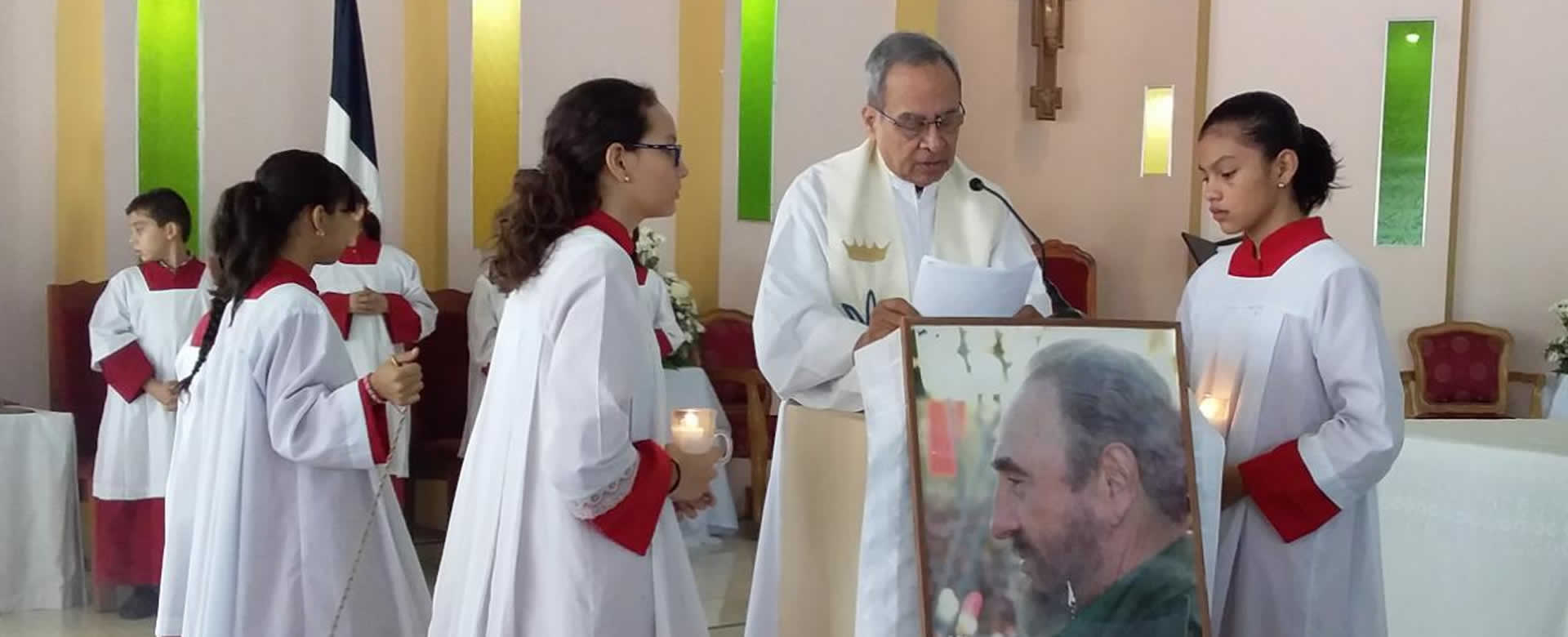 Iglesia La Merced celebra misa de clamor para que aparezca el compañero Bismarck Martínez