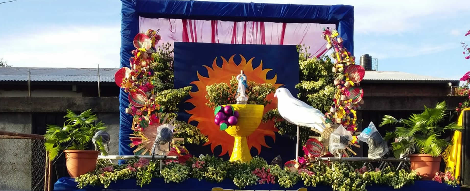 Alcaldía de Managua recorre altares en honor a la Virgen María