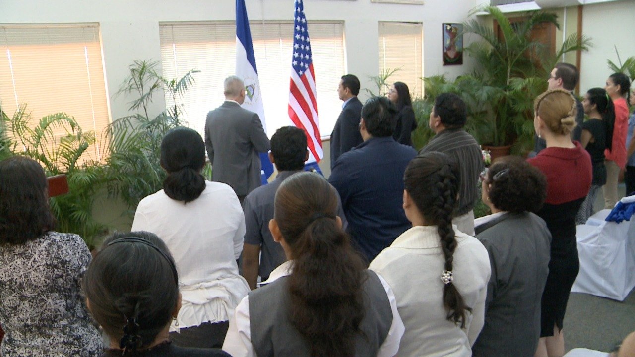 Nicaragua y EE.UU. firma convenio, ambas naciones contribuirán en la seguridad aeronáutica
