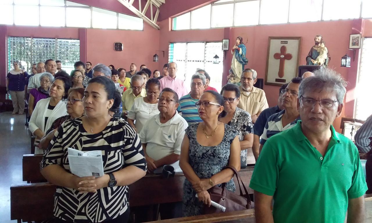 Iglesia La Merced celebra misa de clamor para que aparezca el compañero Bismarck Martínez