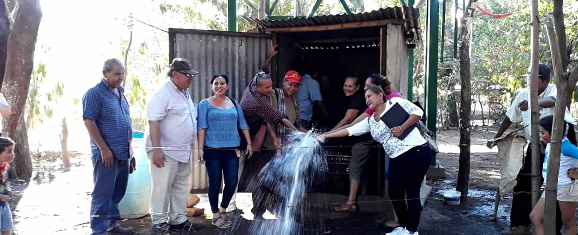 Familias inauguran agua potable en Chichigalpa