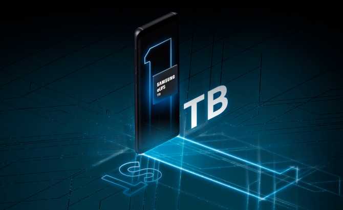 Dispositivos Samsung tendrán 1TB de almacenamiento