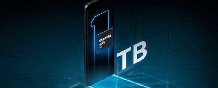 Dispositivos Samsung tendrán 1TB de almacenamiento