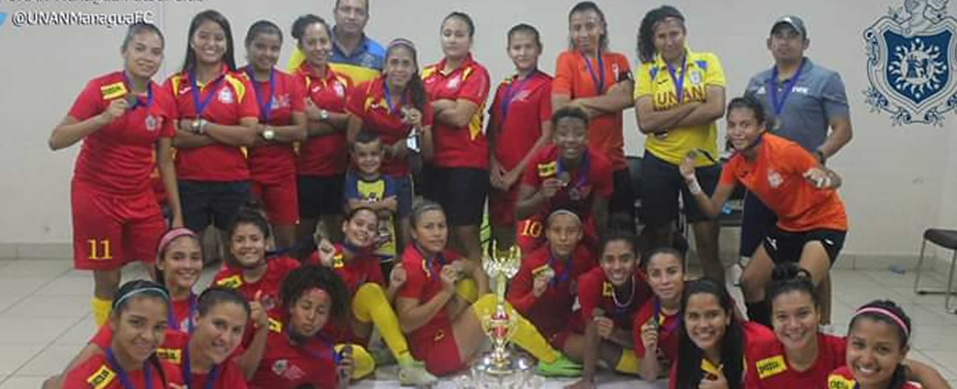 UNAN Managua se corona invicta en el campeonato de futbol femenino
