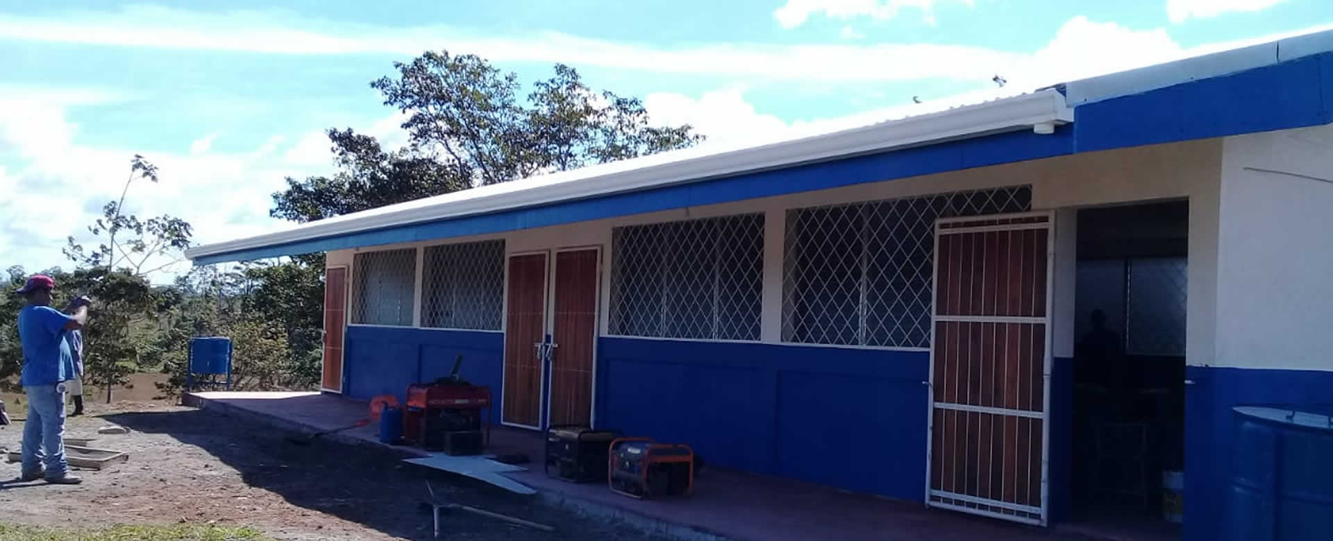 Colegio de Laguna de Perlas es rehabilitado para el inicio escolar