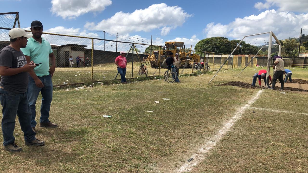 Inician remodelación del Estadio Alejandro Ramos Turcios en Jalapa