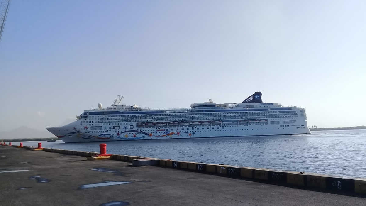 Norwegian Star atraca en el rehabilitado Puerto Corinto-Chinandega