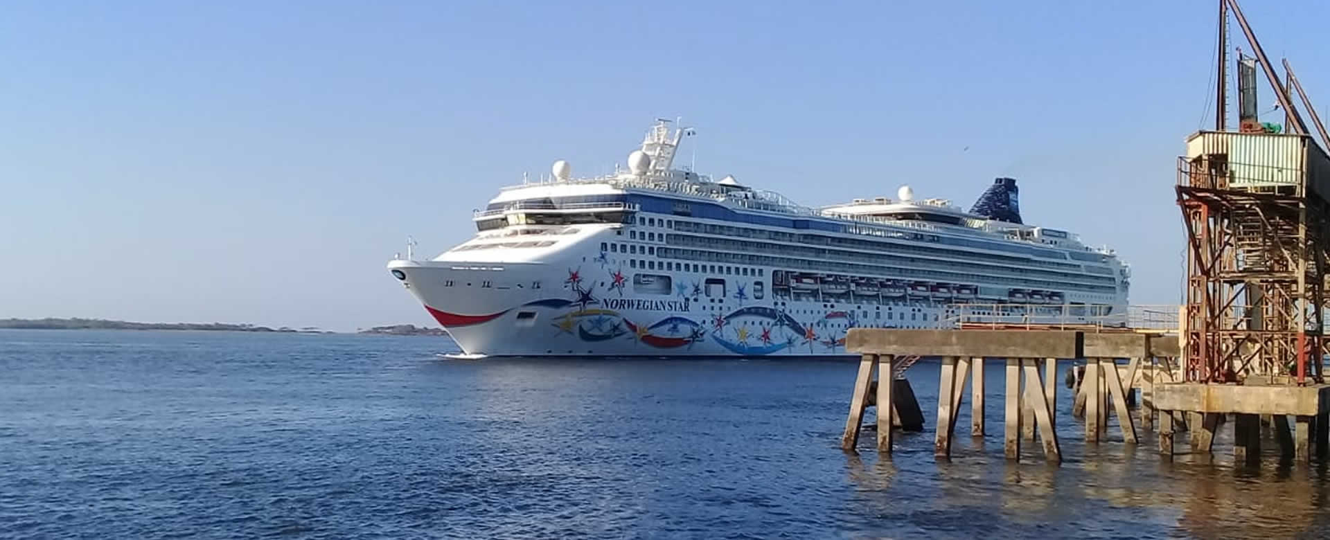 Norwegian Star atraca en el rehabilitado Puerto Corinto-Chinandega