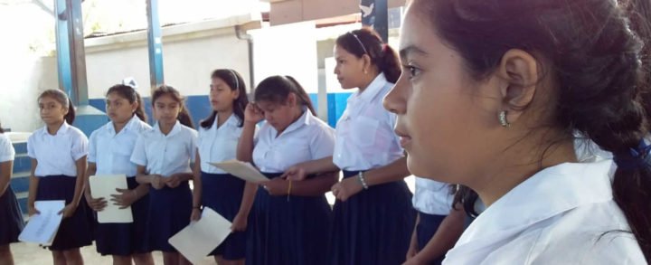 Niños audicionan para formar parte del Coro Estudiantil Rubén Darío