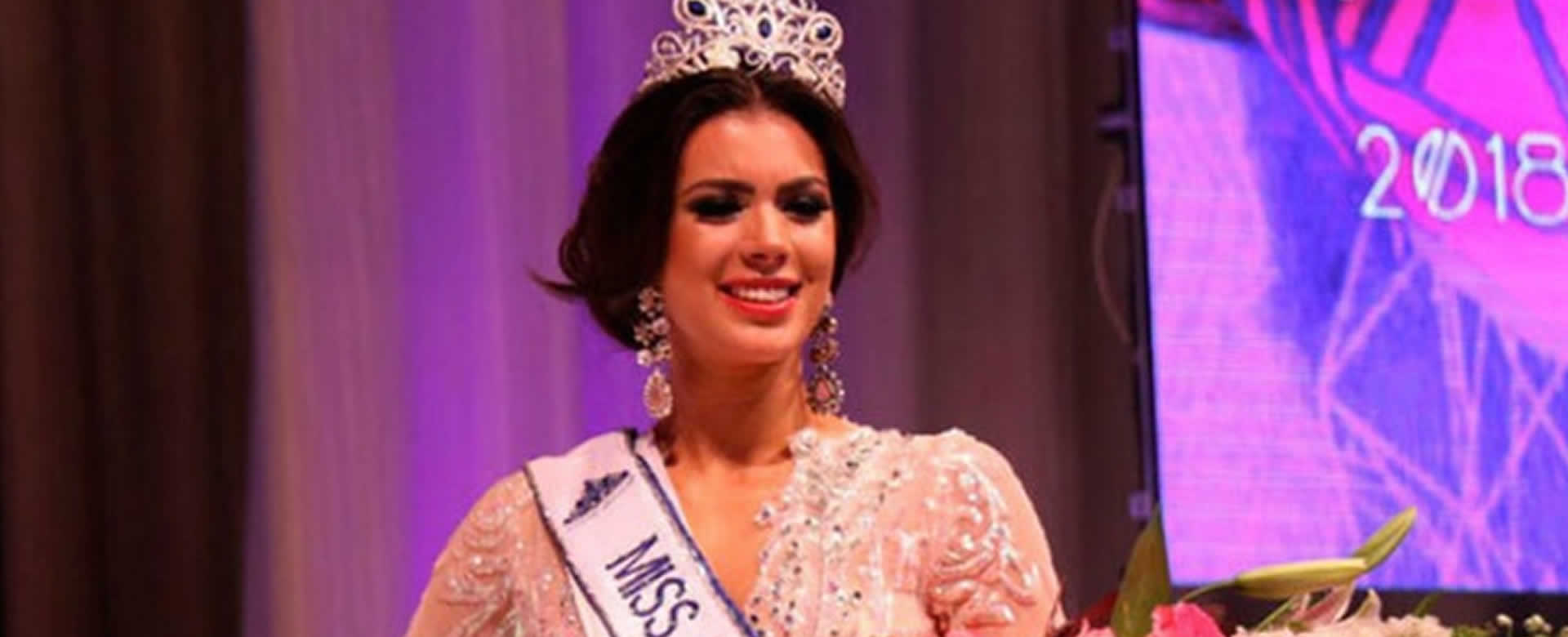 Adriana Paniagua se despide de la Corona de Miss Nicaragua