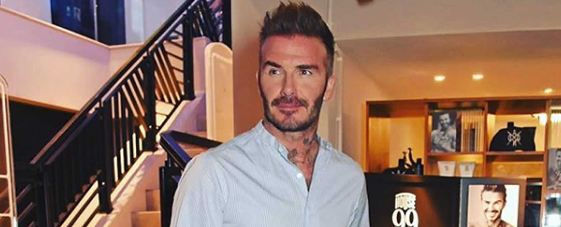 David Beckham conoce bien del arte de amar a una Mujer