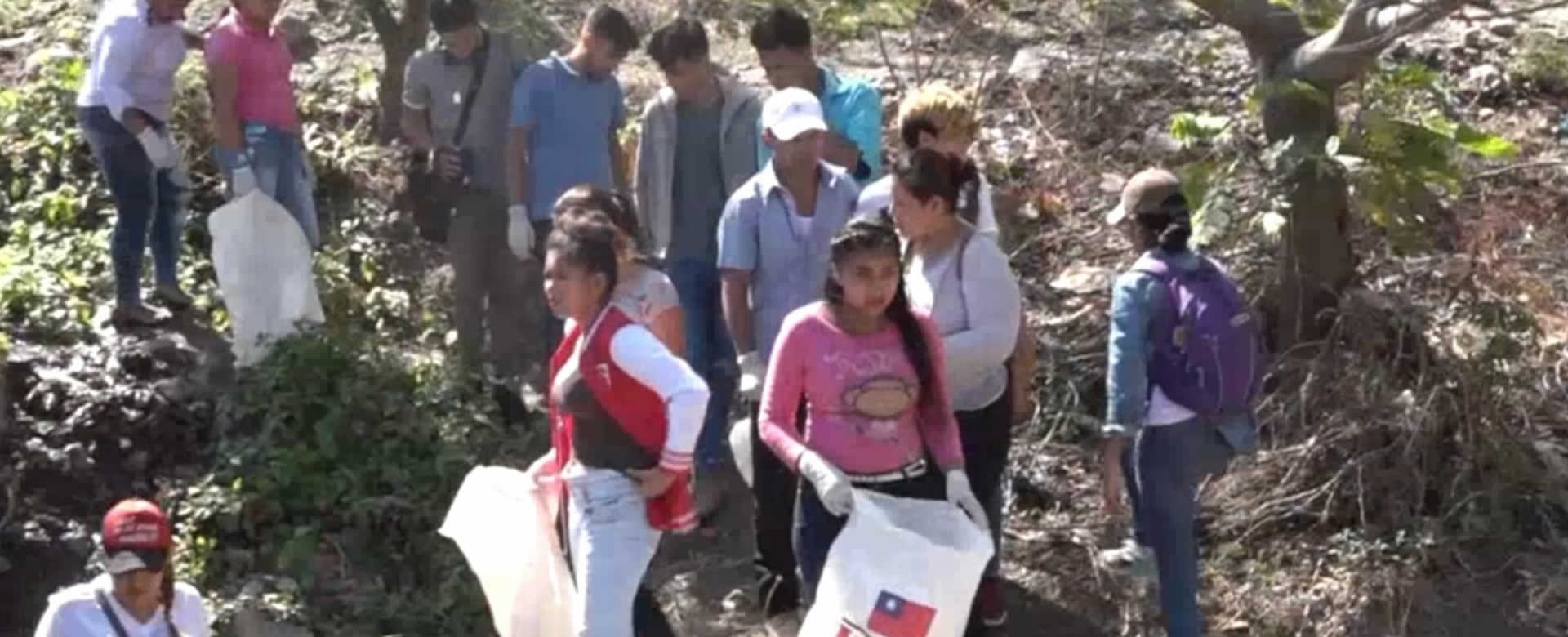 INATEC y Juventud Sandinista realizan jornada de limpieza en Río Estelí