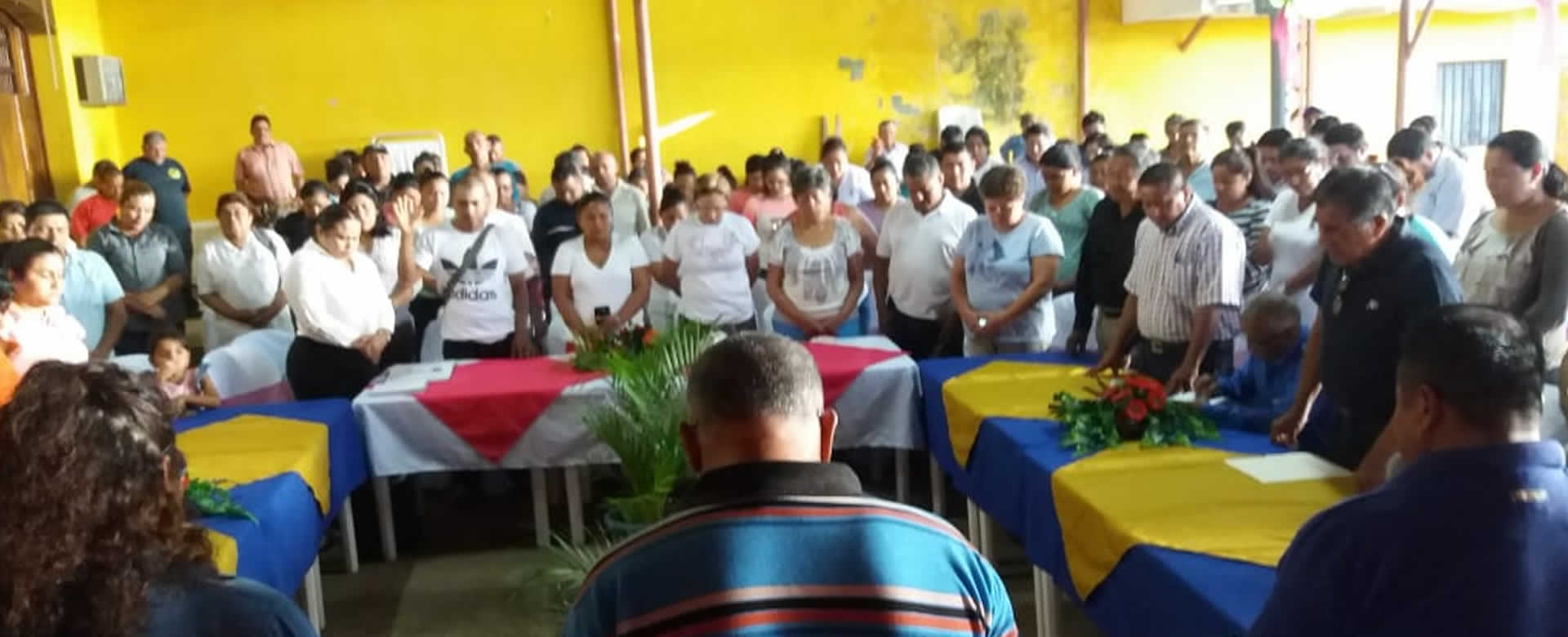 Las comisiones de paz de Niquinohomo y Masatepe sostienen encuentro en comunidad