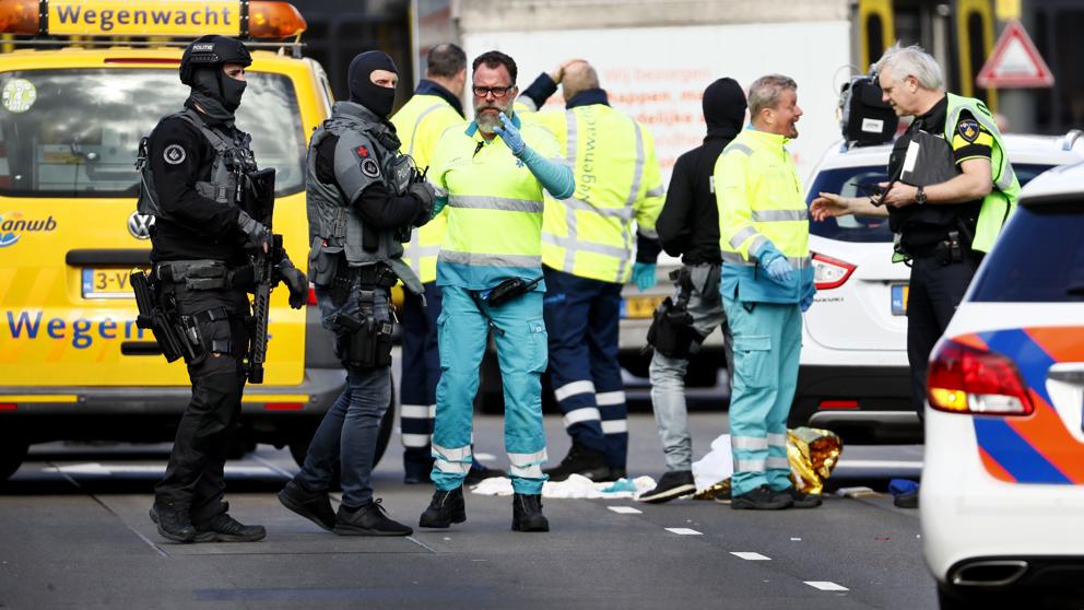 Tiroteo en Utrecht deja tres muertos y varios heridos