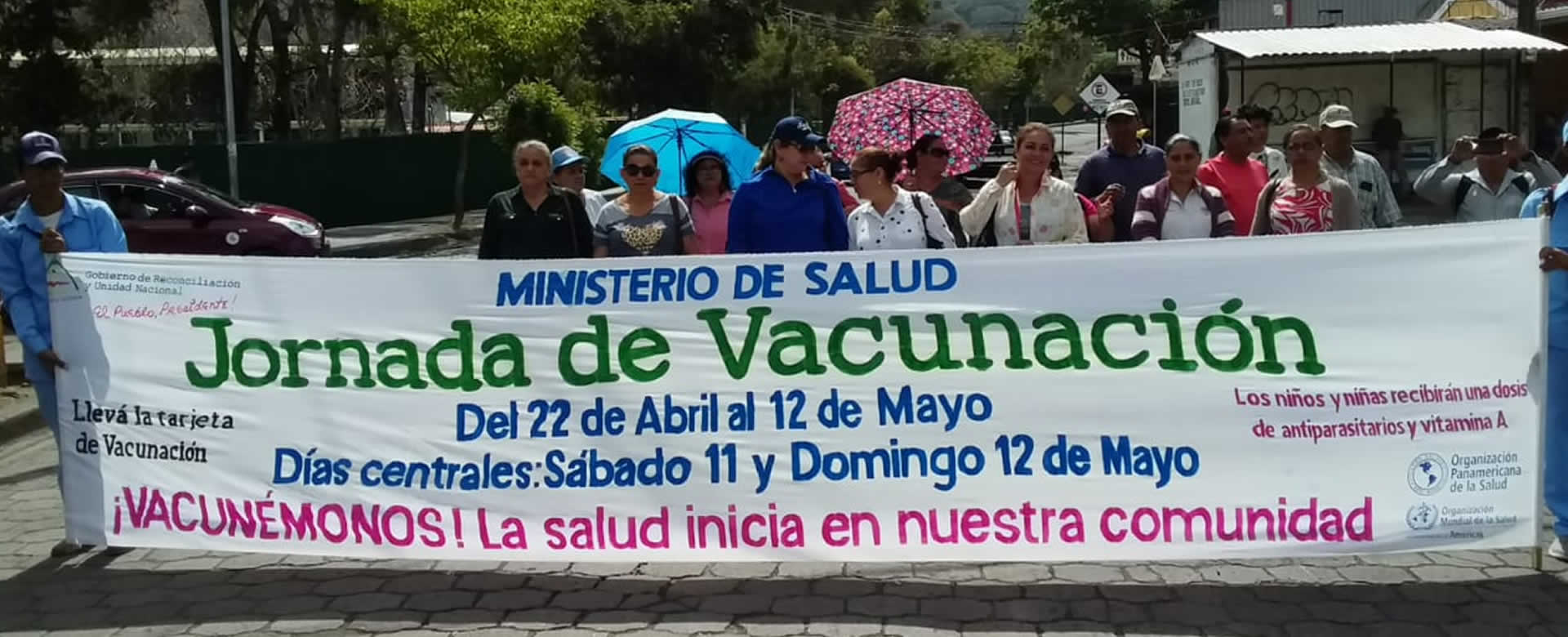 Jinotega: Ministerio de Salud realiza lanzamiento de jornada de vacunación
