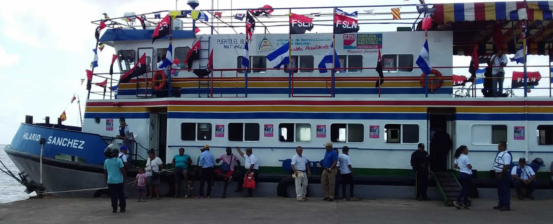 El Ferri "Hilario Sánchez" unirá Bluefields con Corn Island Viva